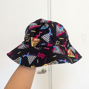 80s 90s Reversible Bucket Hat